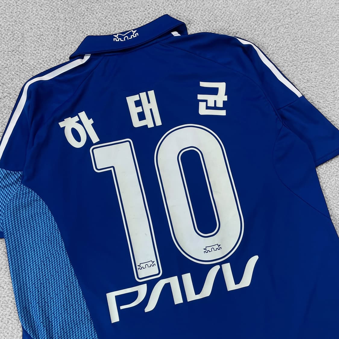 아디다스 09 수원 삼성 하태균 유니폼 블루 상품이미지3