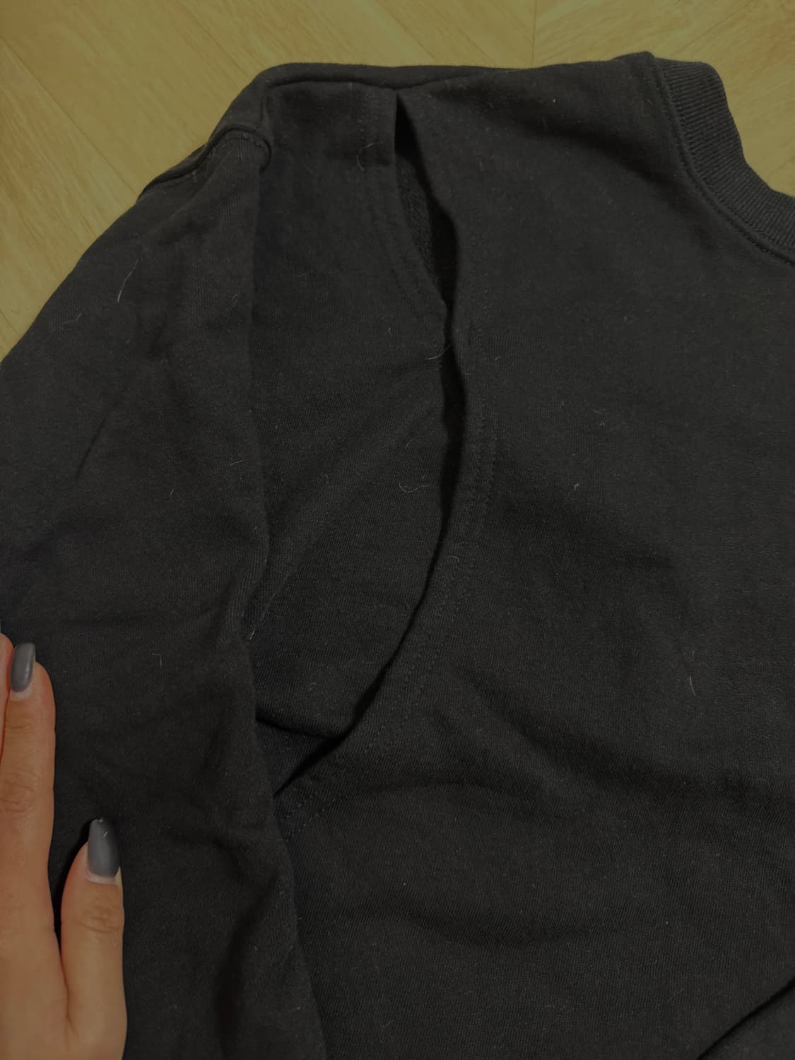 어깨트임 맨투맨  상품이미지3