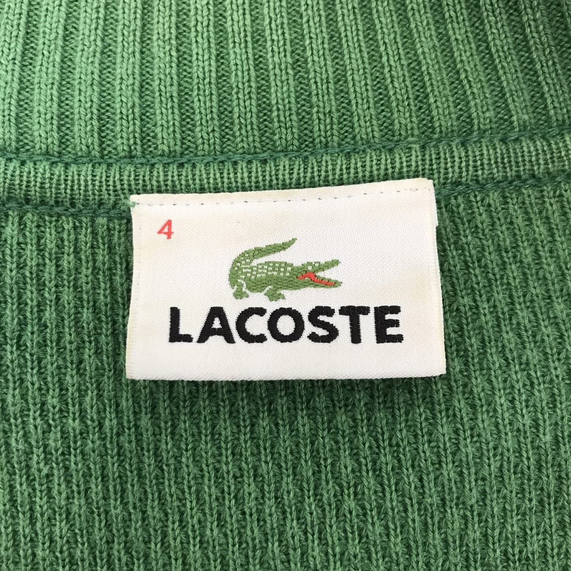 라코스테 투웨이 그린 니트집업 [4사이즈] 상품이미지5