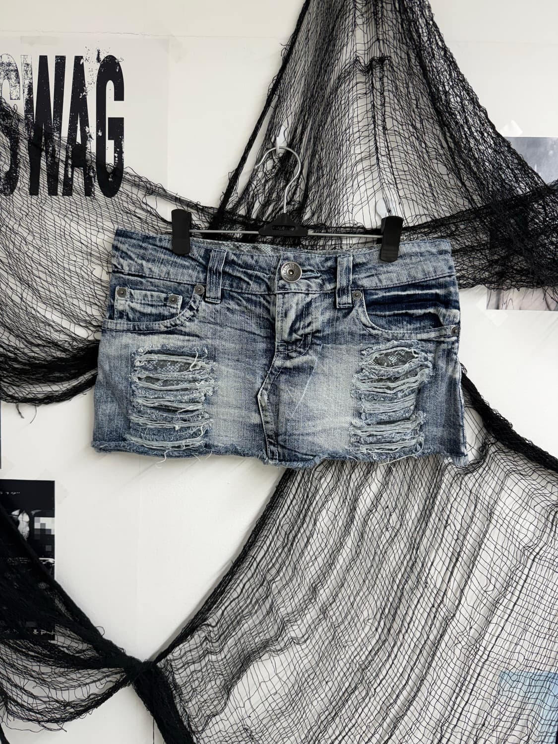 CUSTOMED) denim skirt 청치마 상품이미지2