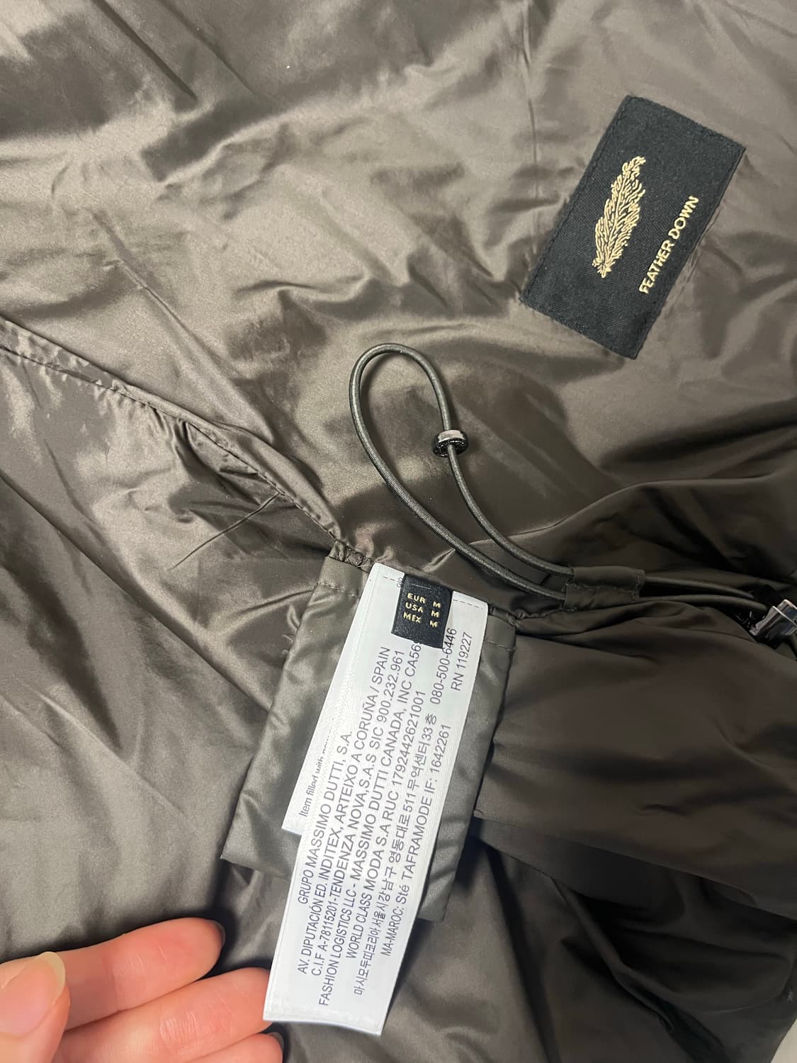 마시모두띠 패딩 M 상품이미지6