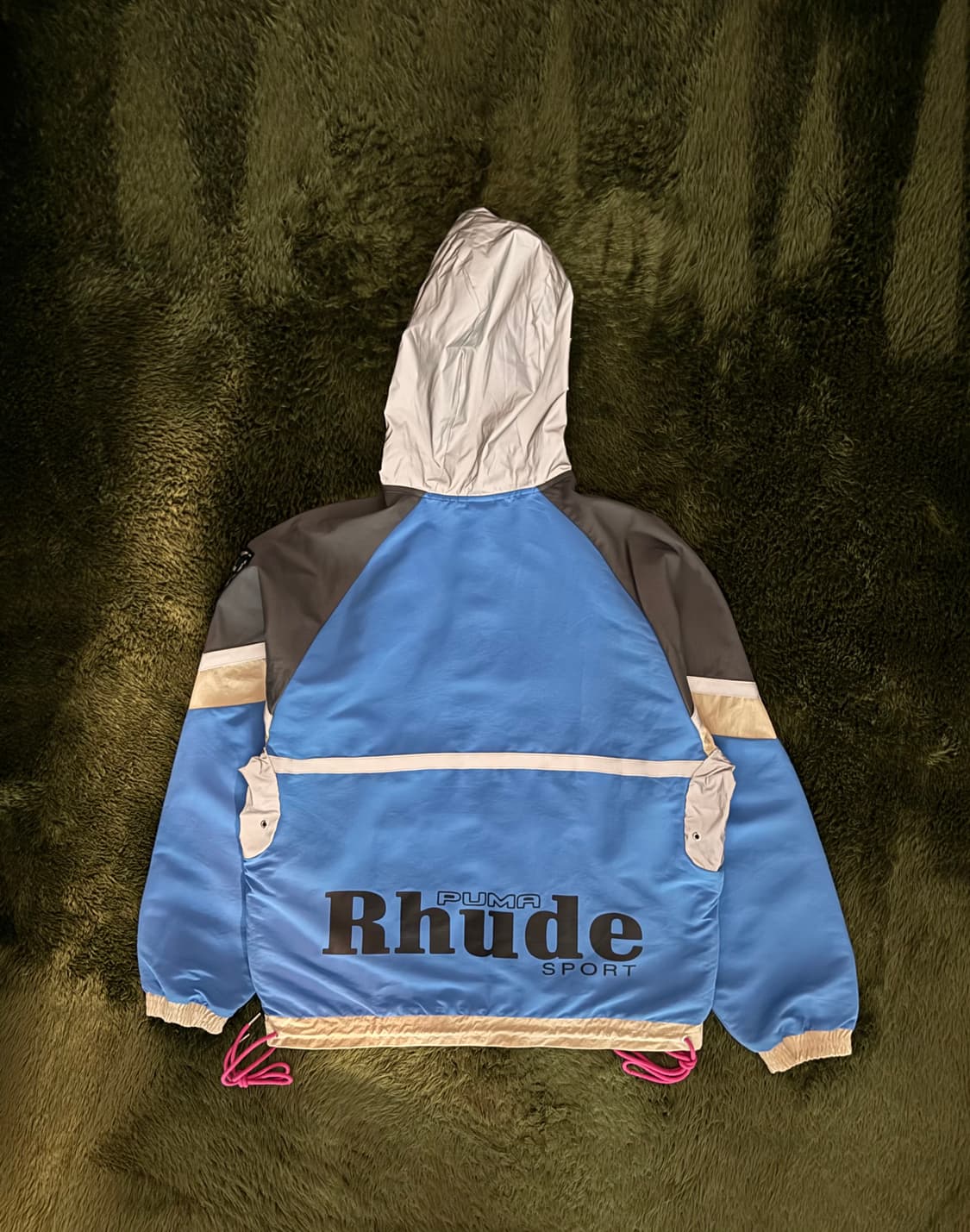 [M] 푸마 X RHUDE 루드 콜라보 하프집 자켓 아노락 상품이미지7