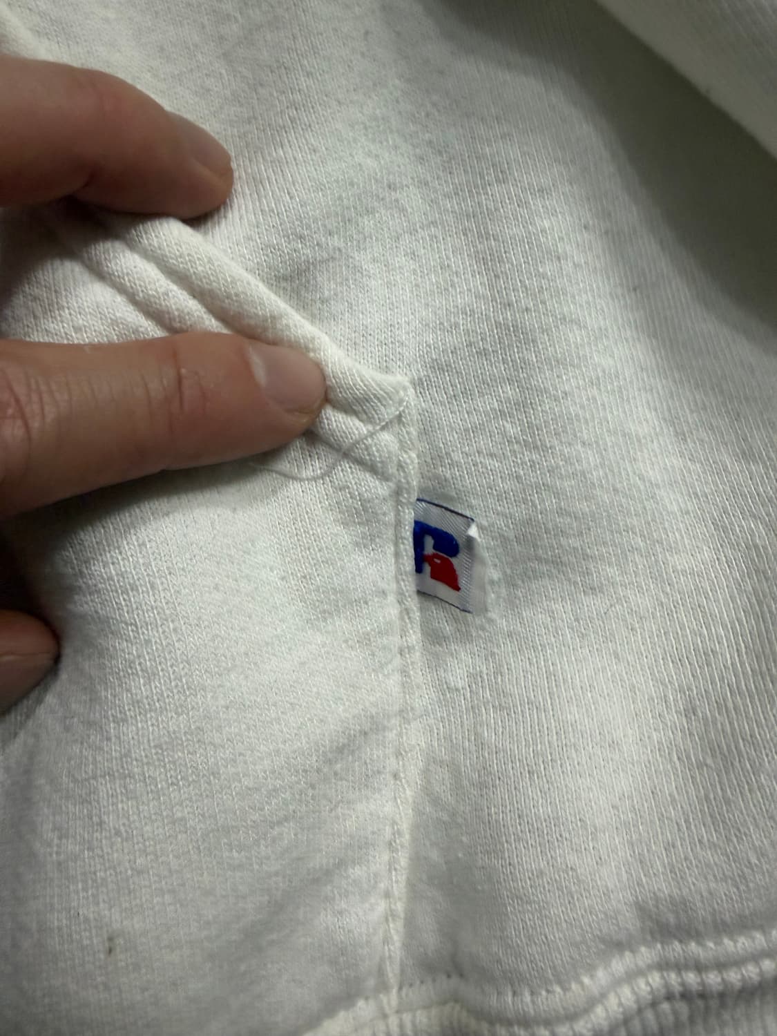 러셀 후드집업 아이보리 m사이즈 상품이미지4