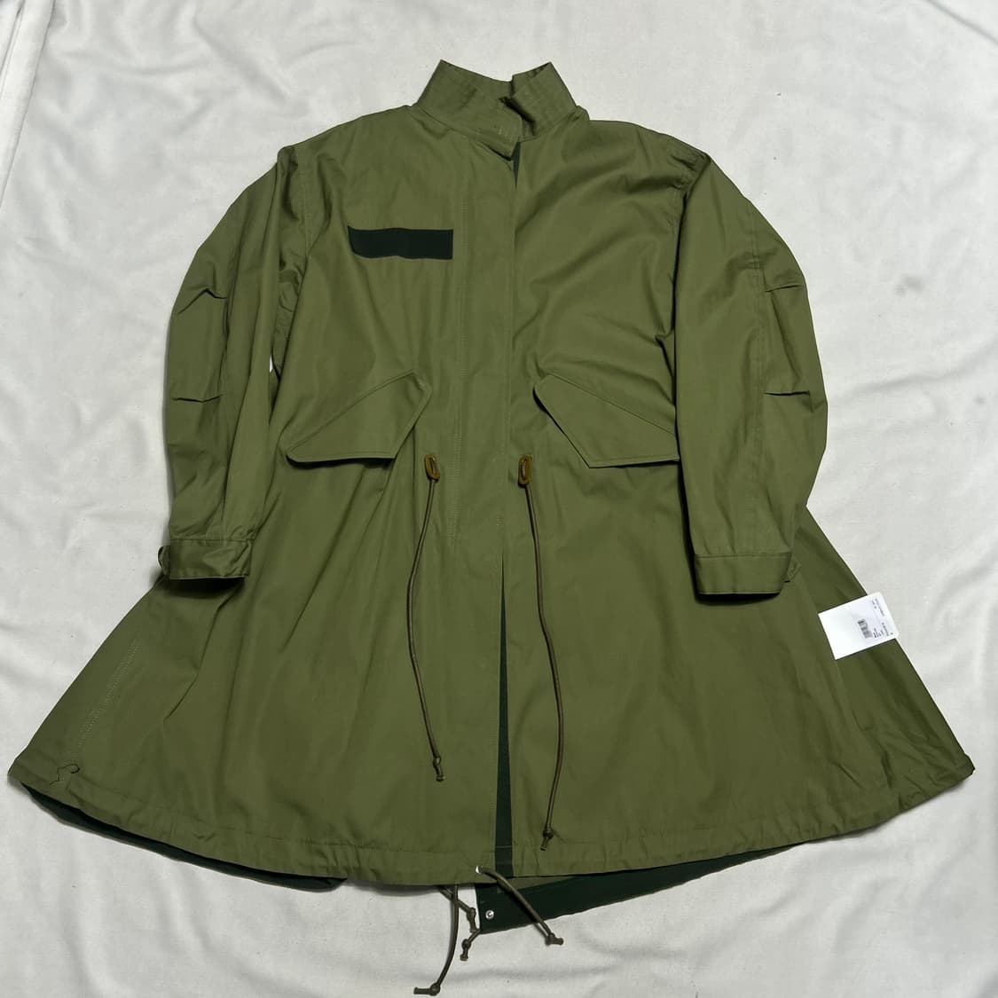 2 새상품 사카이 SCW-004 밀리터리 야상 상품이미지2