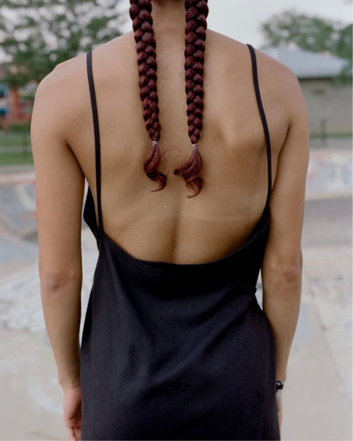 베이스레인지 유미 에이프런 미디 드레스 M사이즈 상품이미지3