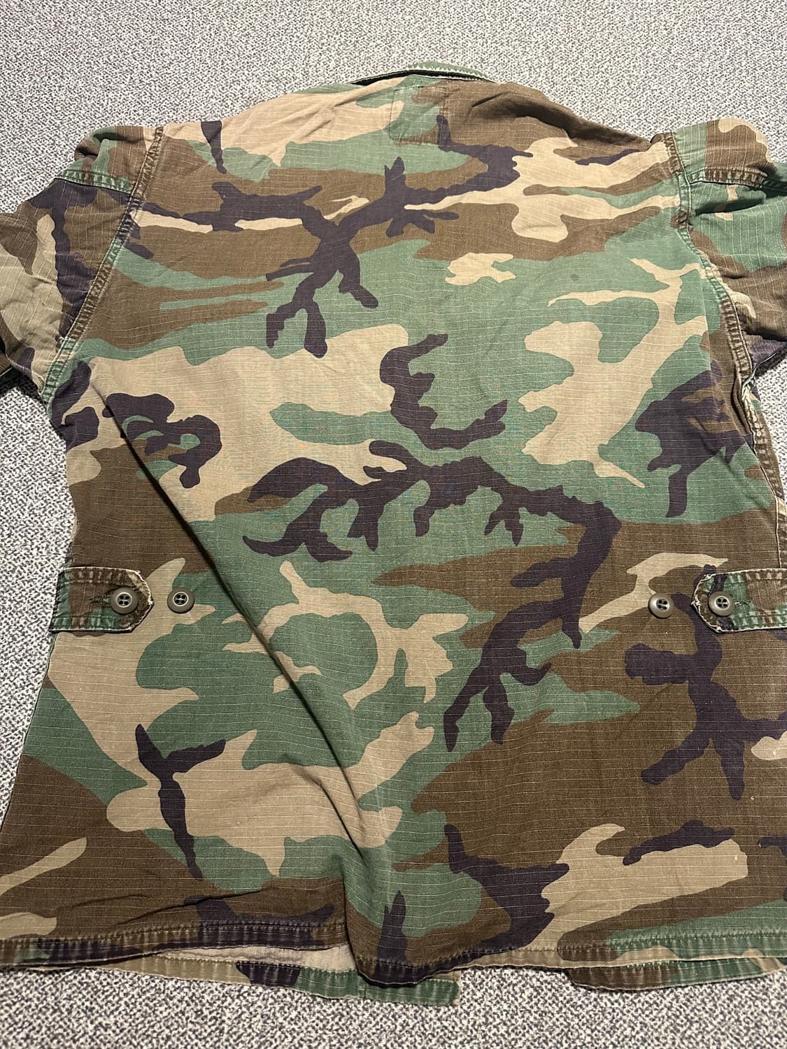 90s us army 우드랜드 오리지널 카모 BDU자켓  m 상품이미지5