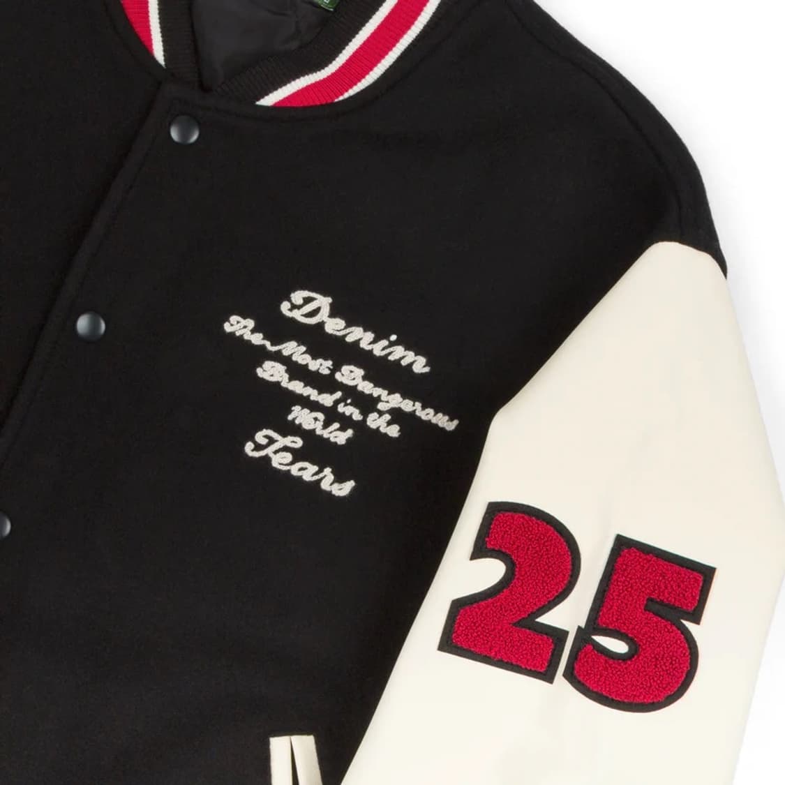 [S] 데님티어스 바시티 레더 스타디움 자켓 상품이미지3