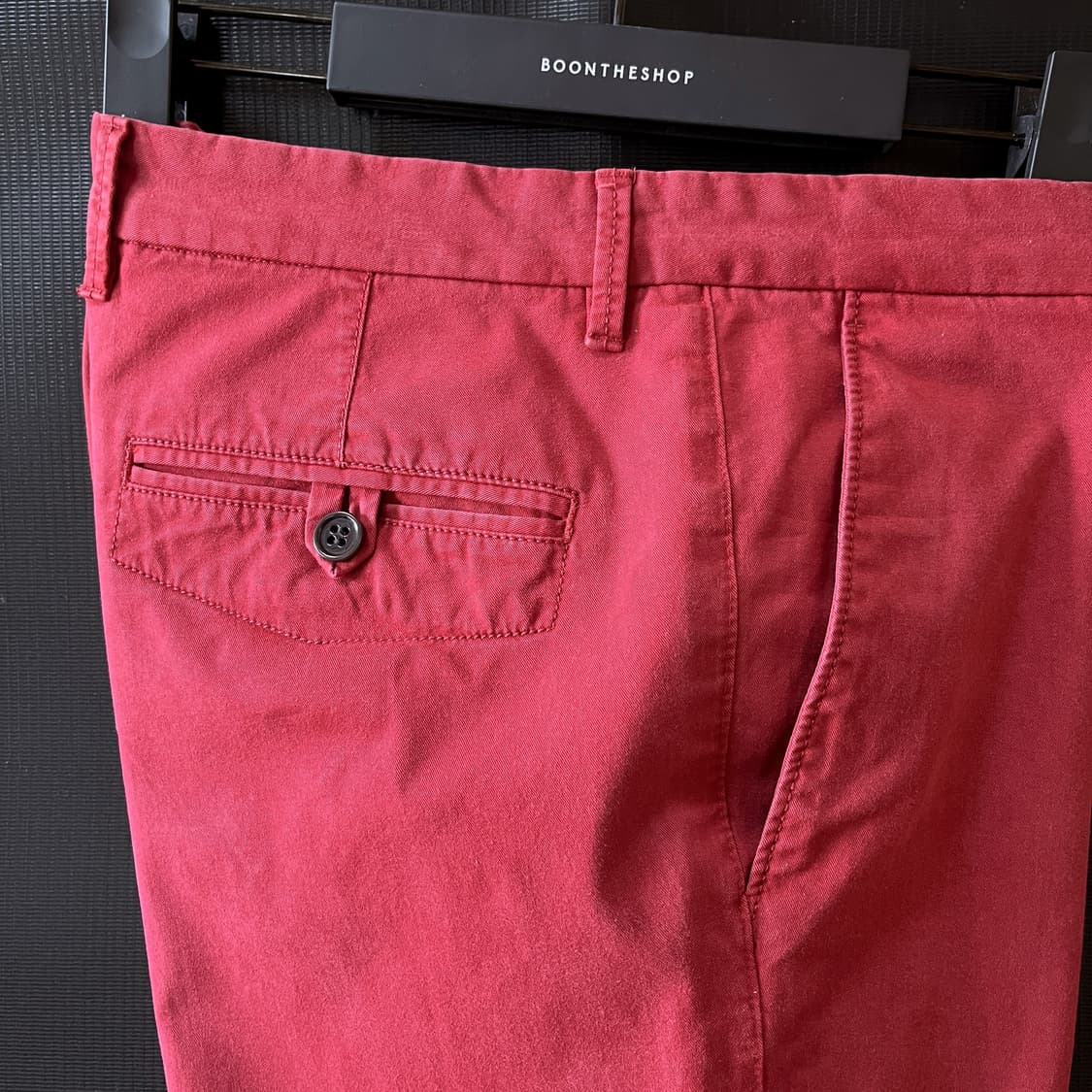 IT48) 17S/S 엠포리오 아르마니 테일러드 치노 팬츠 테이퍼드 핏 상품이미지4