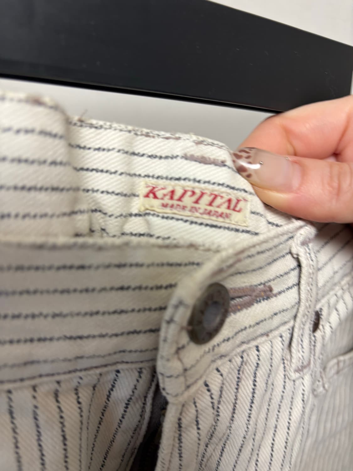 캐피탈 패치워크 스트라이프 팬츠 상품이미지7