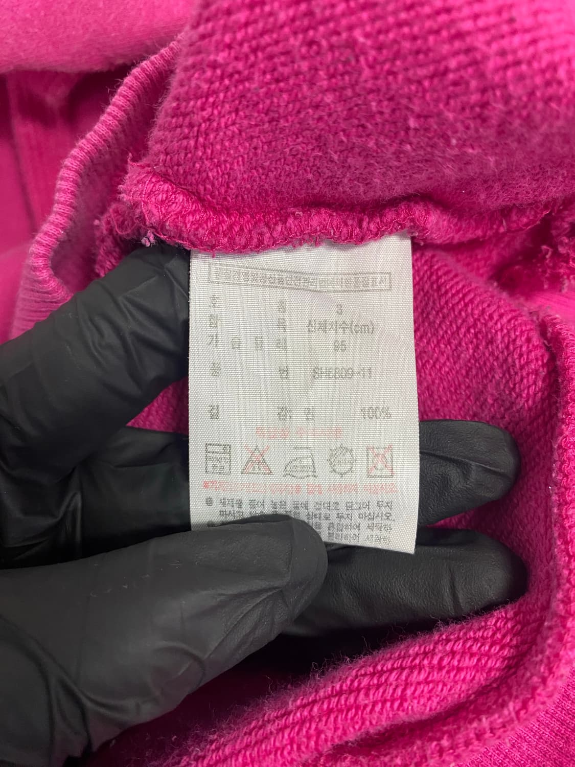 라코스테 빅로고 핑크 후드티 3 <227> 상품이미지4