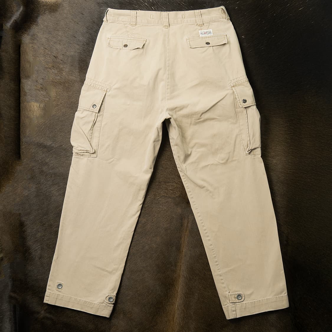 [35] 90s~ 폴로 랄프로렌 밀리터리 카고팬츠 샌드 베이지  상품이미지4