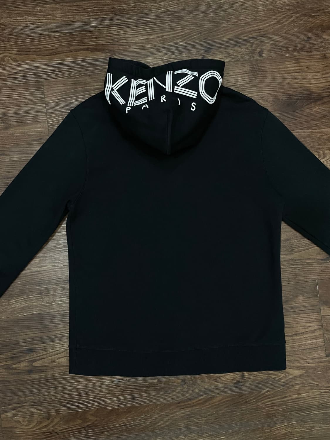 겐조 KENZO 로고 블랙 후드집업 상품이미지9