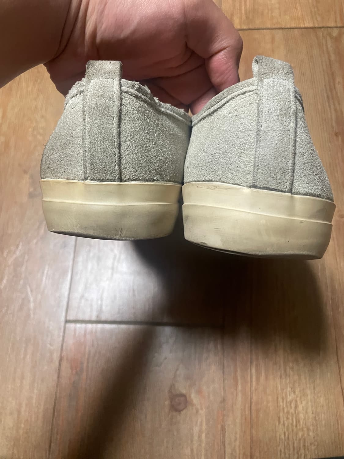 90s 꼼데가르송 옴므 스웨이드 슈즈 상품이미지5