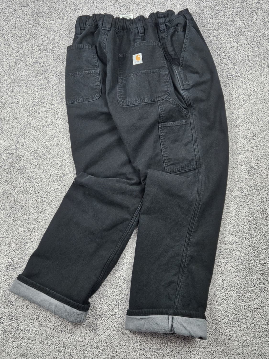 칼하트 밴딩 커스텀 헤비 카펜터 워크 팬츠 (38X30추정)/ 10307 상품이미지1