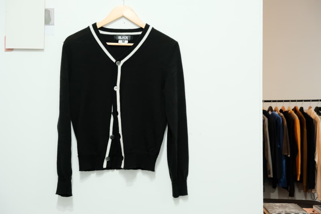 Comme des garcons black cardigan 상품이미지1