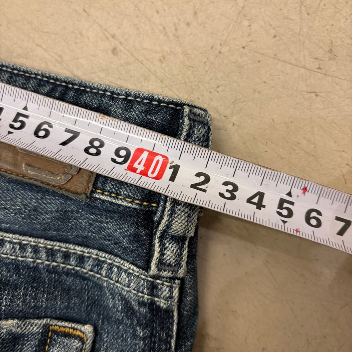 디젤 데미지 워싱 데님 팬츠 상품이미지6