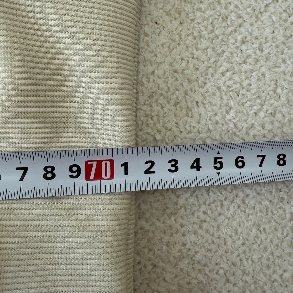 [110정도] 뉴발란스 백프린팅 후드집업 자켓 아이보리 3725 상품이미지7