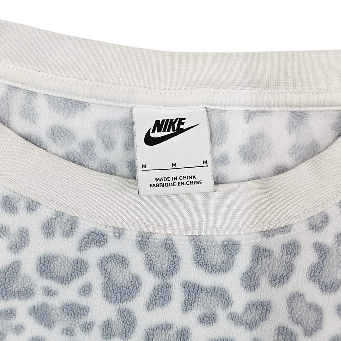 85 NIKE 나이키 플리스 레오파드 맨투맨 상품이미지3