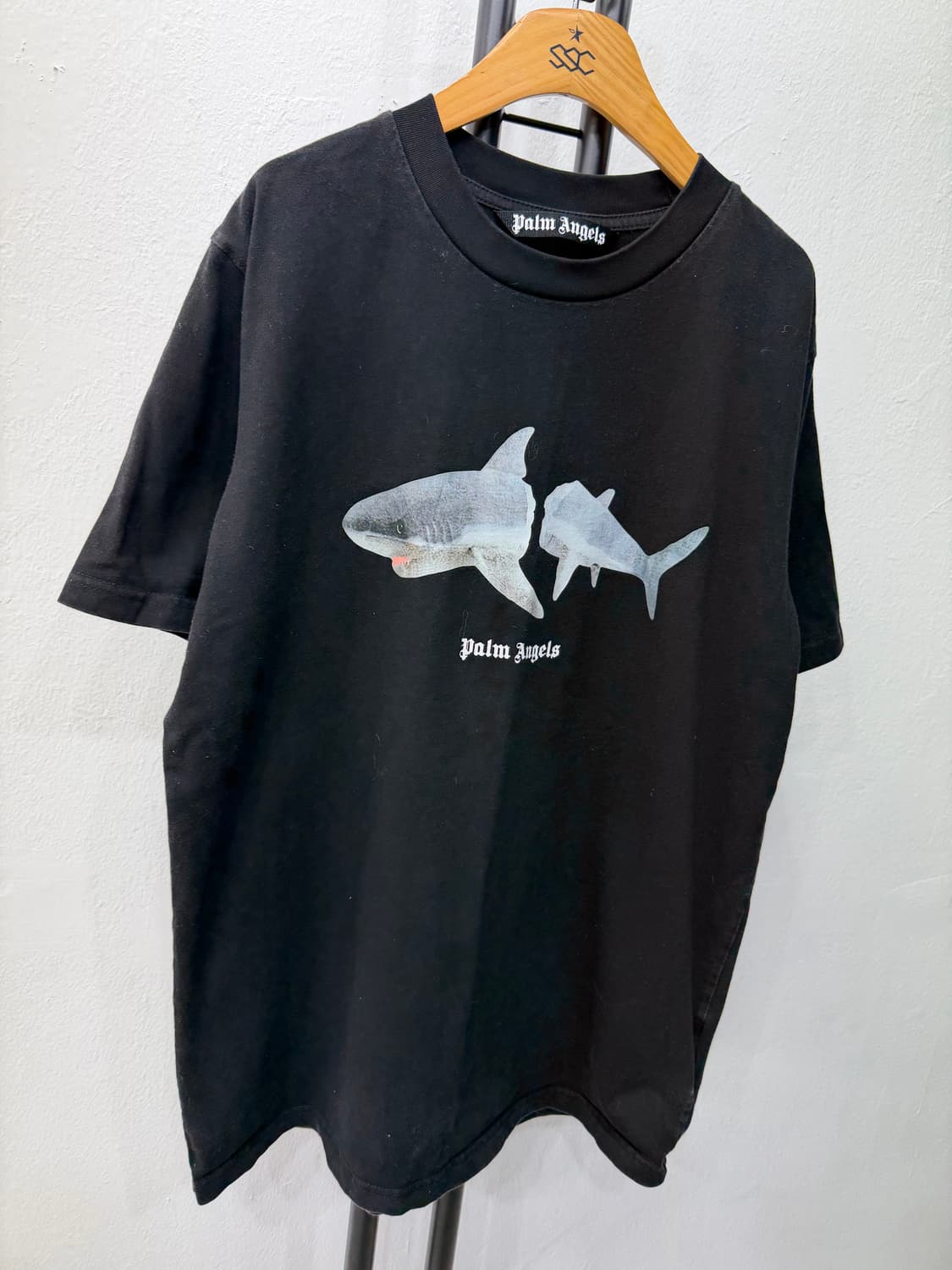 정품) 팜엔젤스 백로고 샤크 반팔 티셔츠 L 상품이미지2
