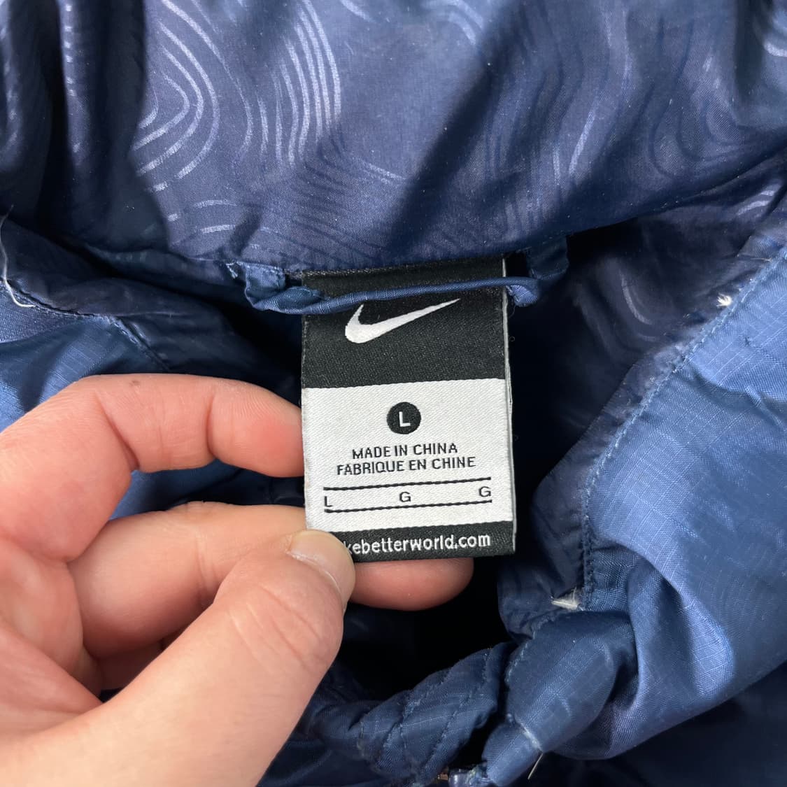 100 나이키 덕다운 조끼 패딩 상품이미지3