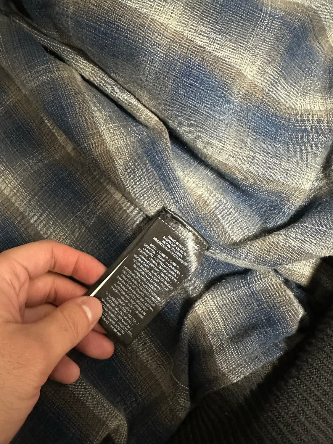 RRL 더블알엘 디어스킨 스웨이드 봄버 자켓 상품이미지4