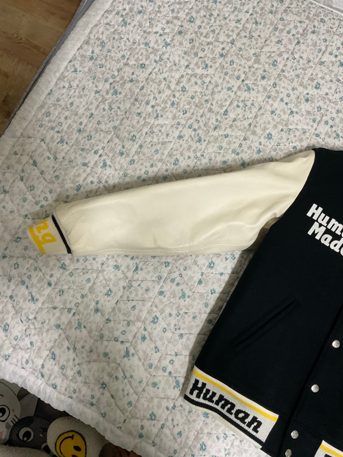 휴먼메이드 x 에이셉 라키 휴먼테이스팅 바시티 자켓 M 상품이미지8