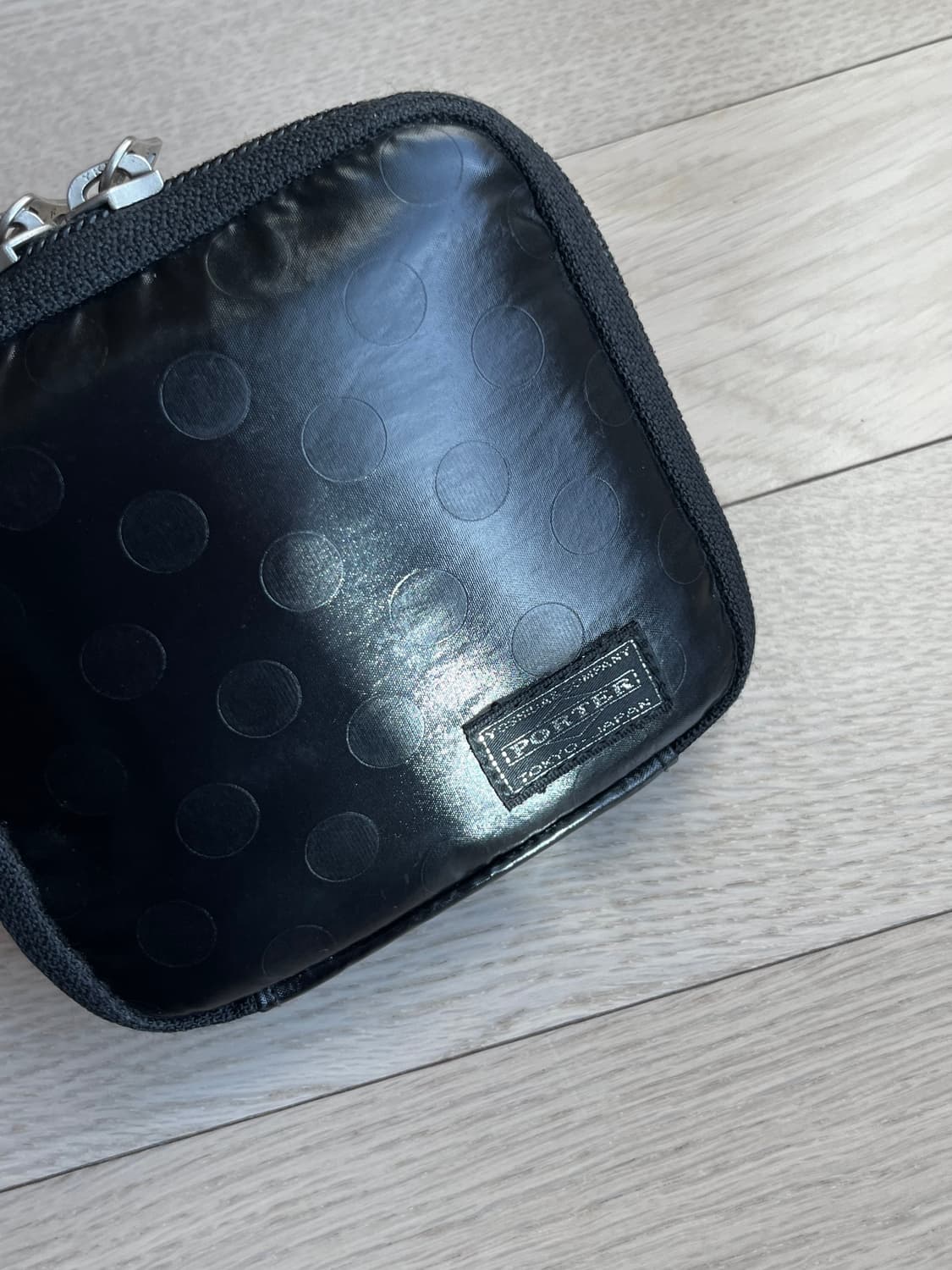PORTER 포터 도트 지갑 블랙 상품이미지1