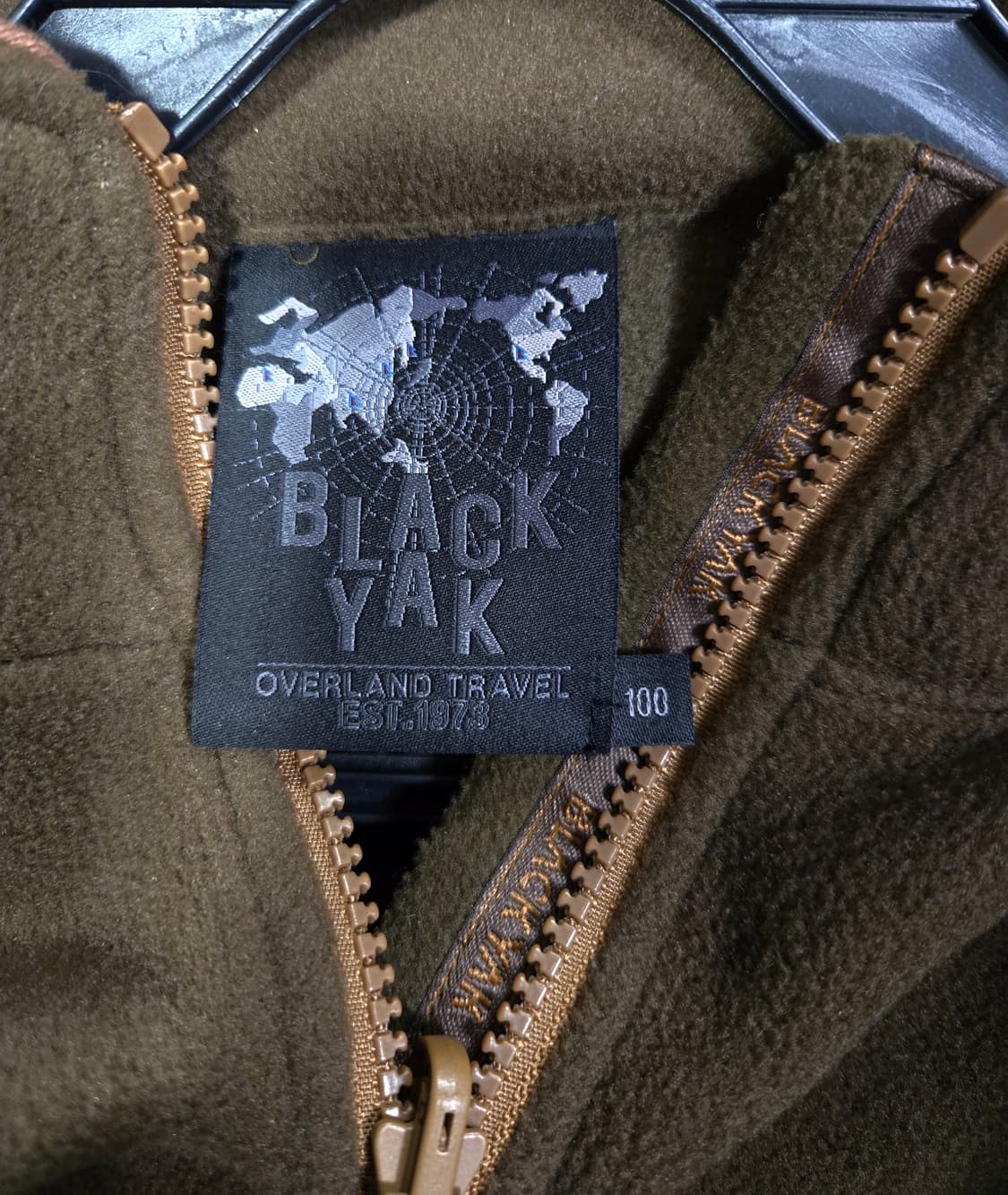 블랙야크 폴라텍 플리스 듀오 집업자켓 100~105 상품이미지8