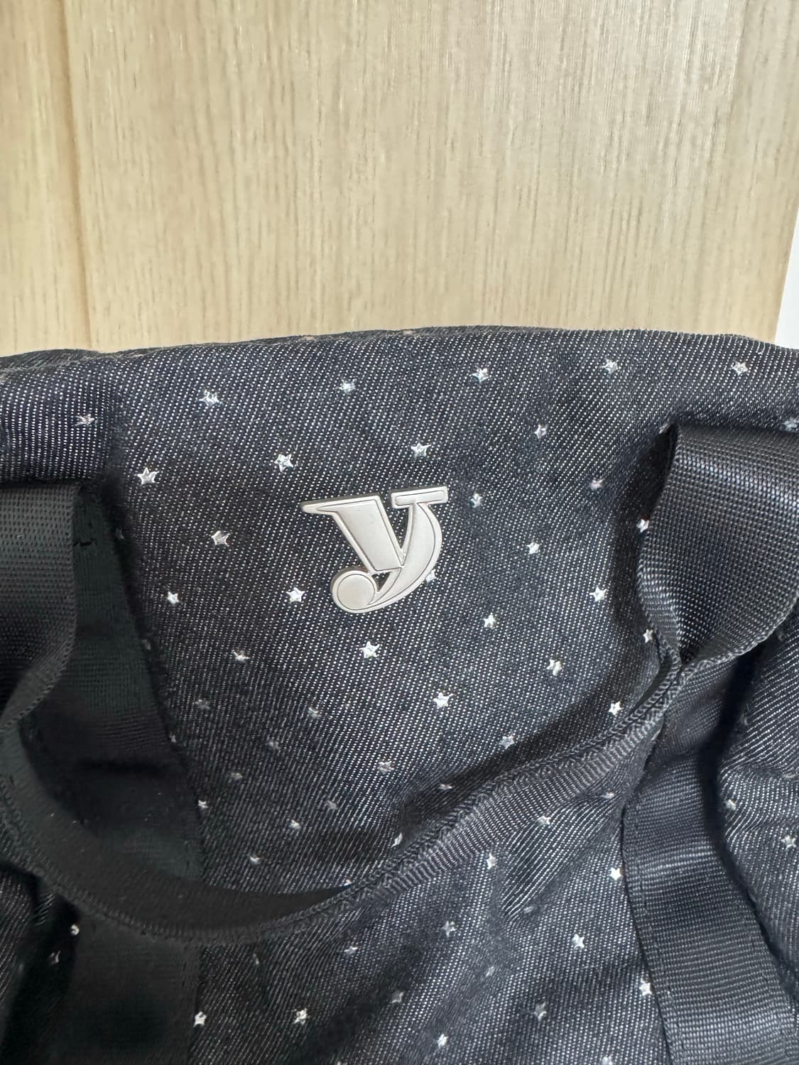 여밈 미니 더플백 스타 블랙 상품이미지3