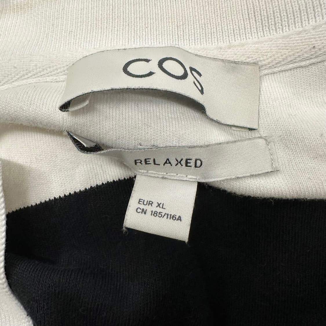 [ 정품/XL ] COS 코스 스트라이프 카라티 b15 상품이미지5