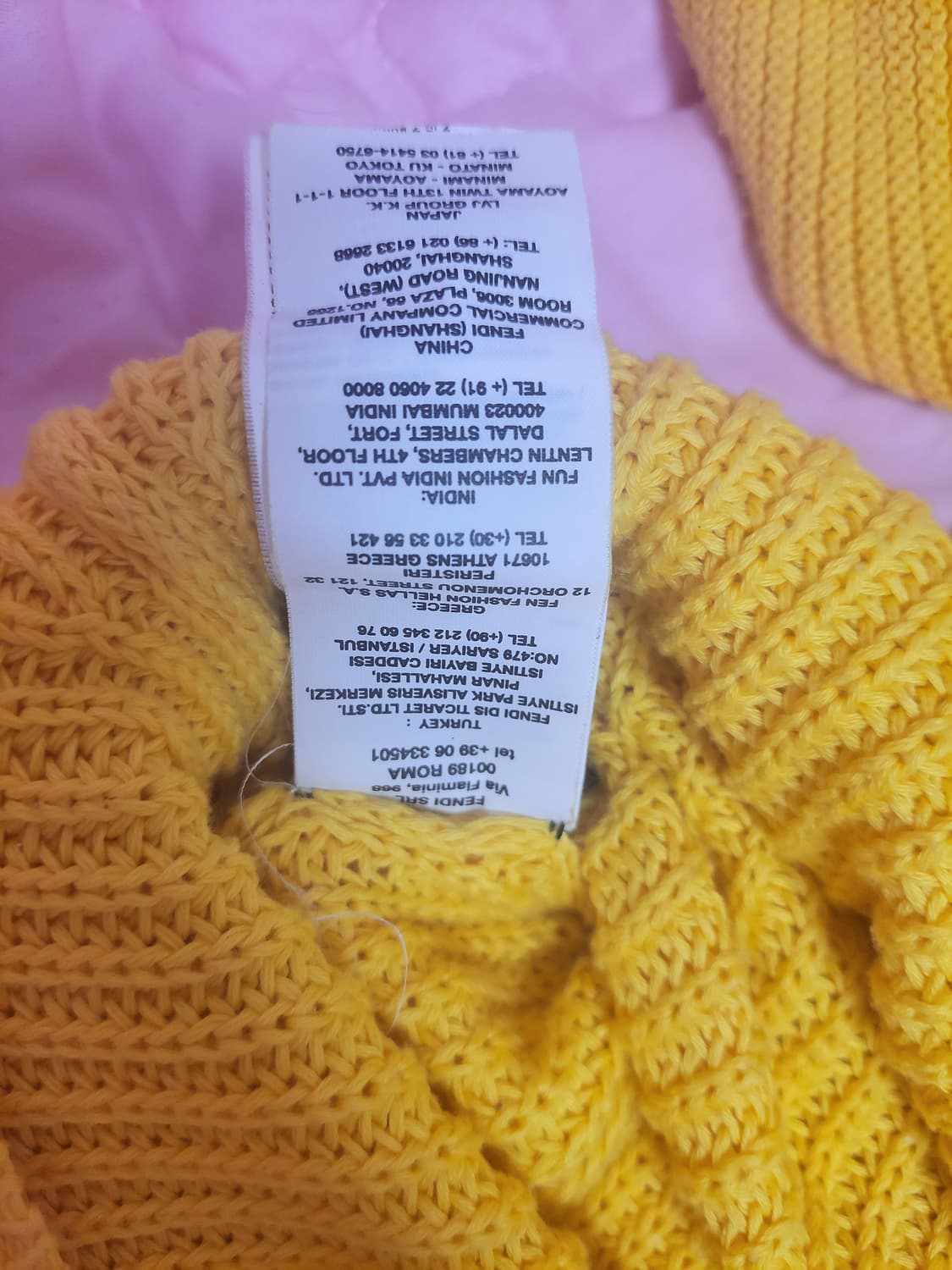 정품)급처상태좋음!펜디 어깨셔링 러블리 반팔 니트 스웨터 40사이즈 상품이미지7