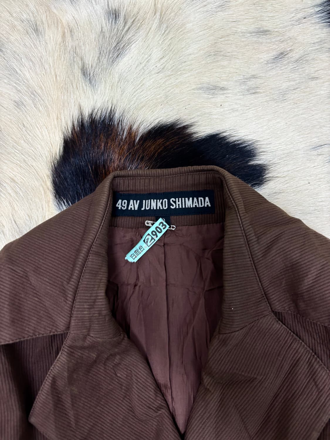  [49AV JUNKO SHIMADA]Brown Gold Button J 상품이미지6