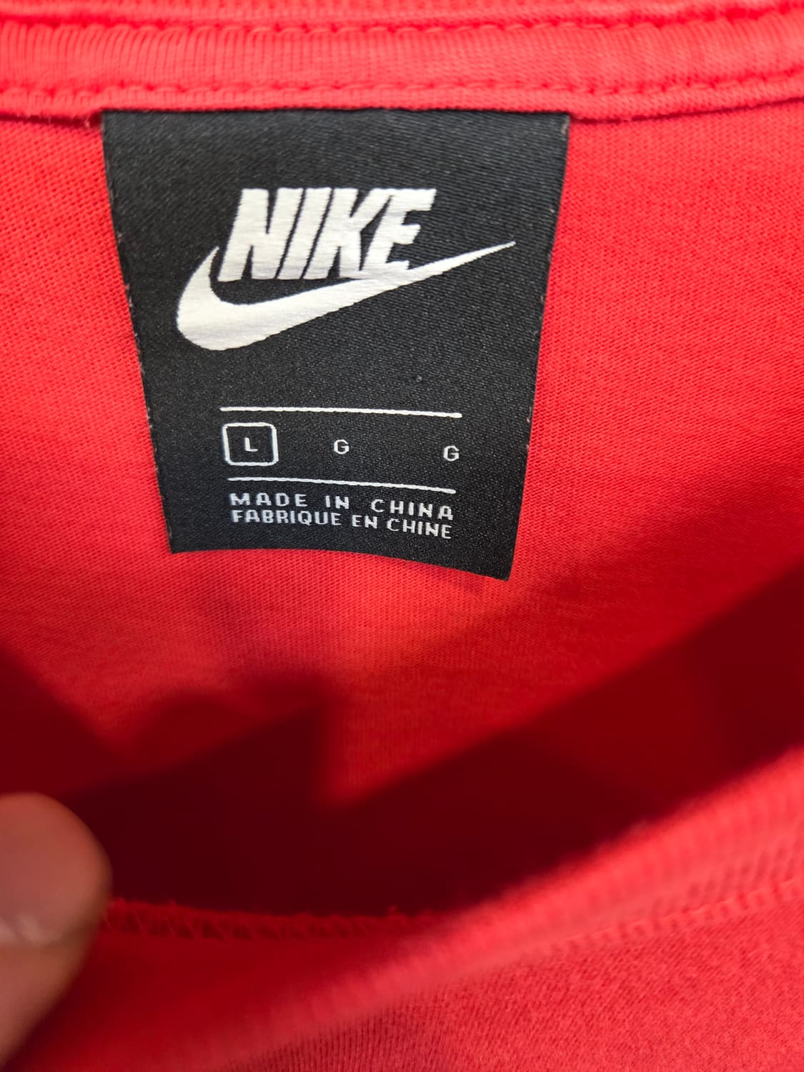 나이키 대한민국 자수로고 반팔 L 오버핏  상품이미지5