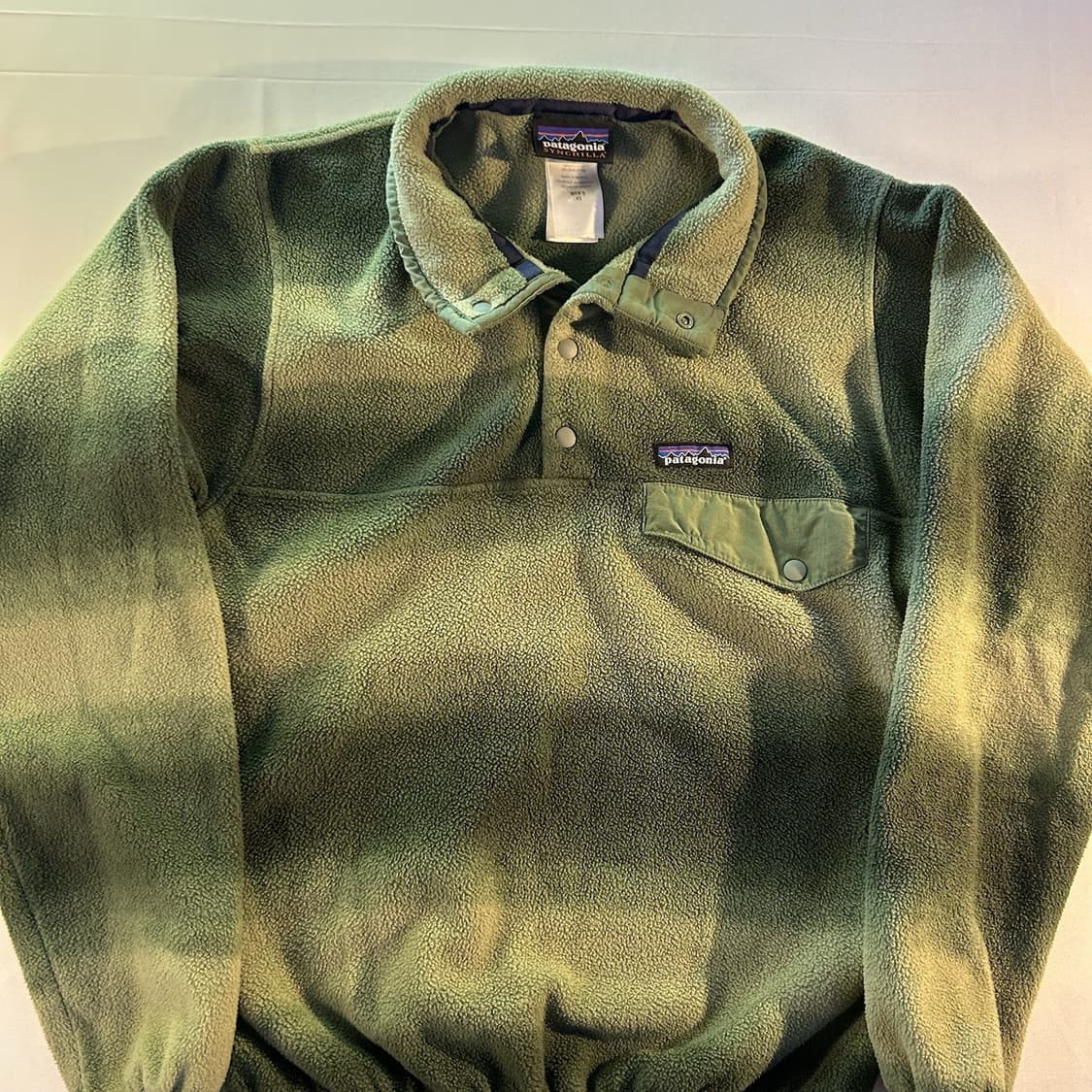 11FW 파타고니아 신칠라 스냅-T 올리브/그린 멕시코 상품이미지2