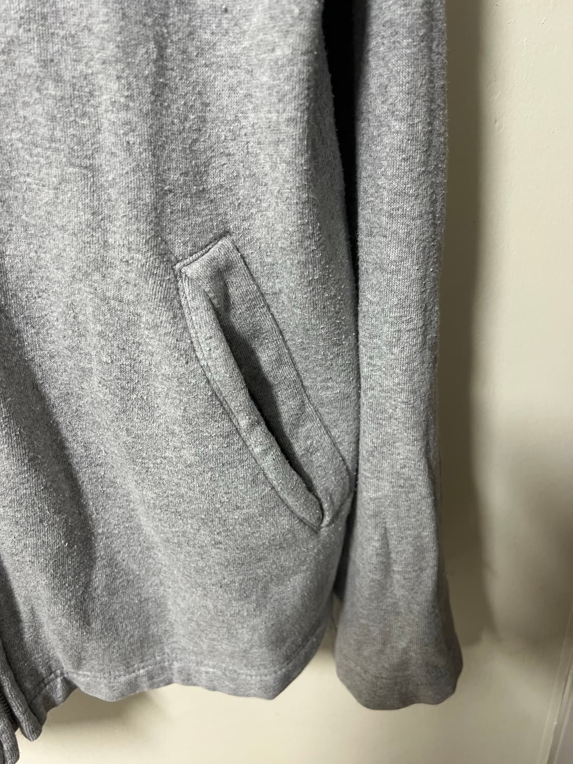 꼼데가르송 옴므 플러스 그레이 후드 집업 AD 2010 상품이미지3