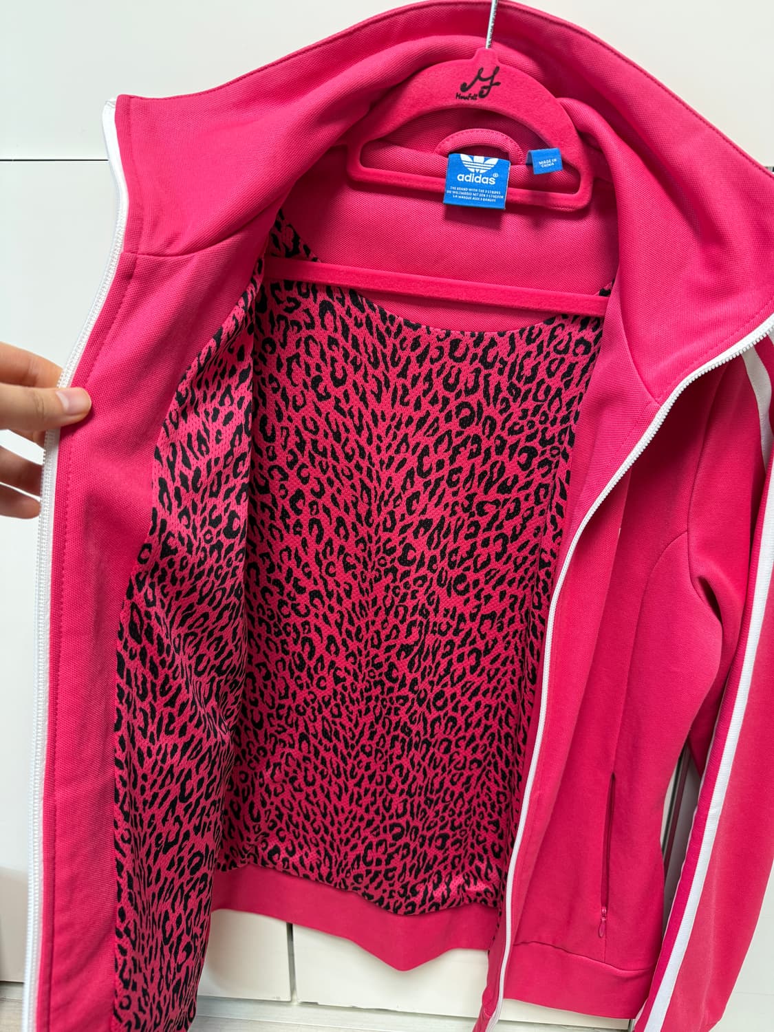 아디다스 핑크 트랙탑 95사이즈 상품이미지3