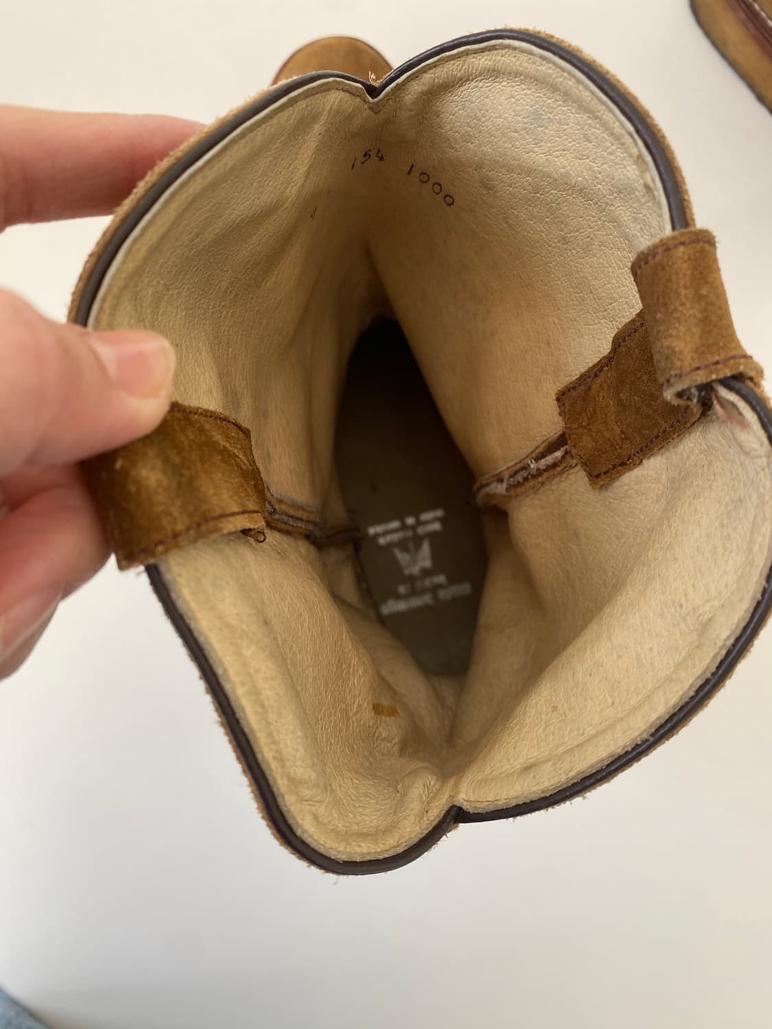 Santo Domingo 스웨이드 풀 온 부츠 상품이미지8