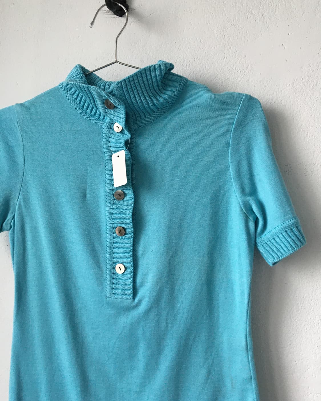 High neck button up knit 상품이미지3