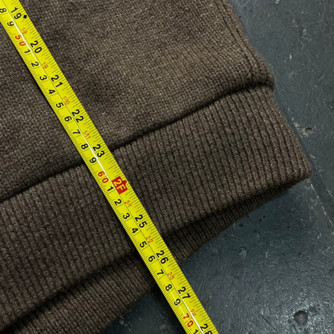 105 라코스테 누빔 니트 집업 상품이미지8