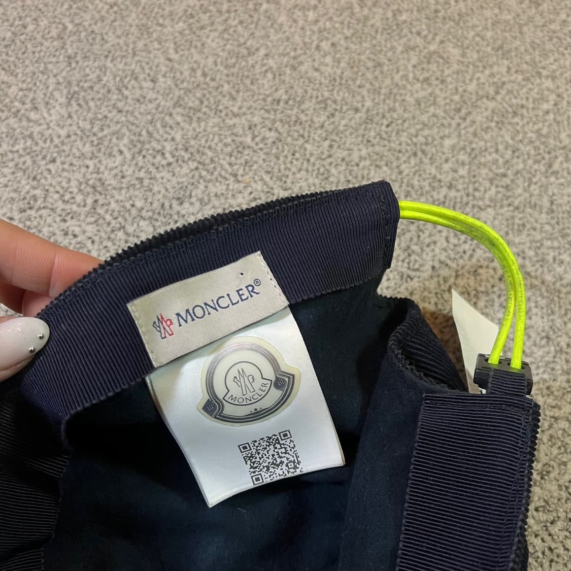 몽클레어 코듀로이 볼캡 상품이미지3