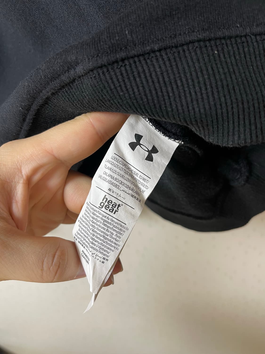 언더아머 정품 기모 맨투맨 XL 상품이미지5