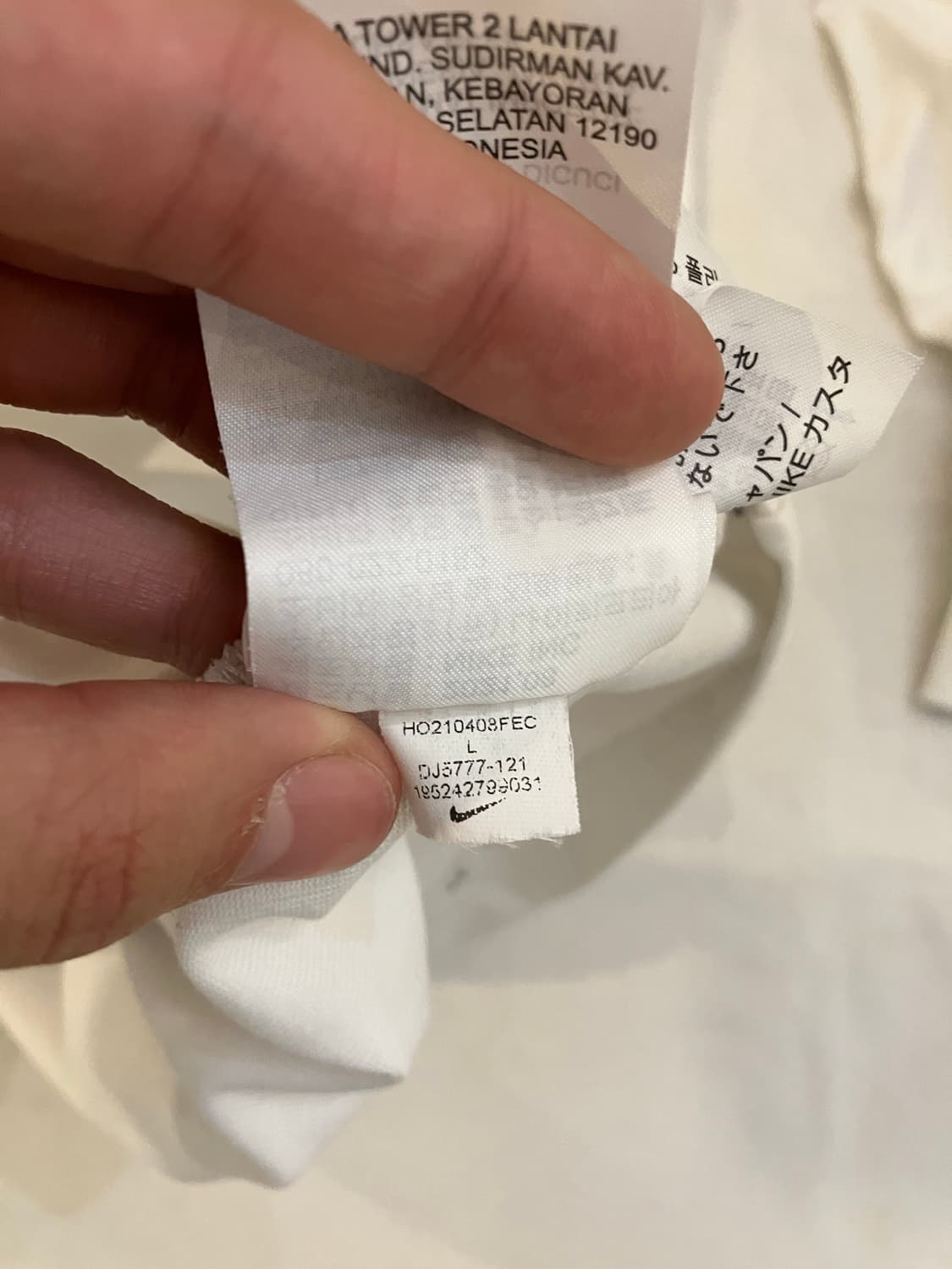 나이키 ACG 아이스 케이브 롱슬리브 티셔츠 화이트 상품이미지6