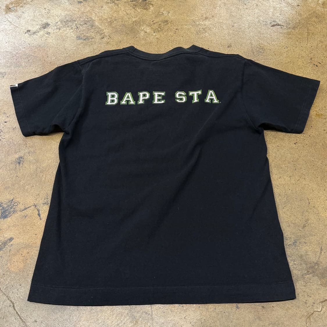 베이프 블랙 딸기우유 핑크 스타 반팔 티셔츠 상품이미지3