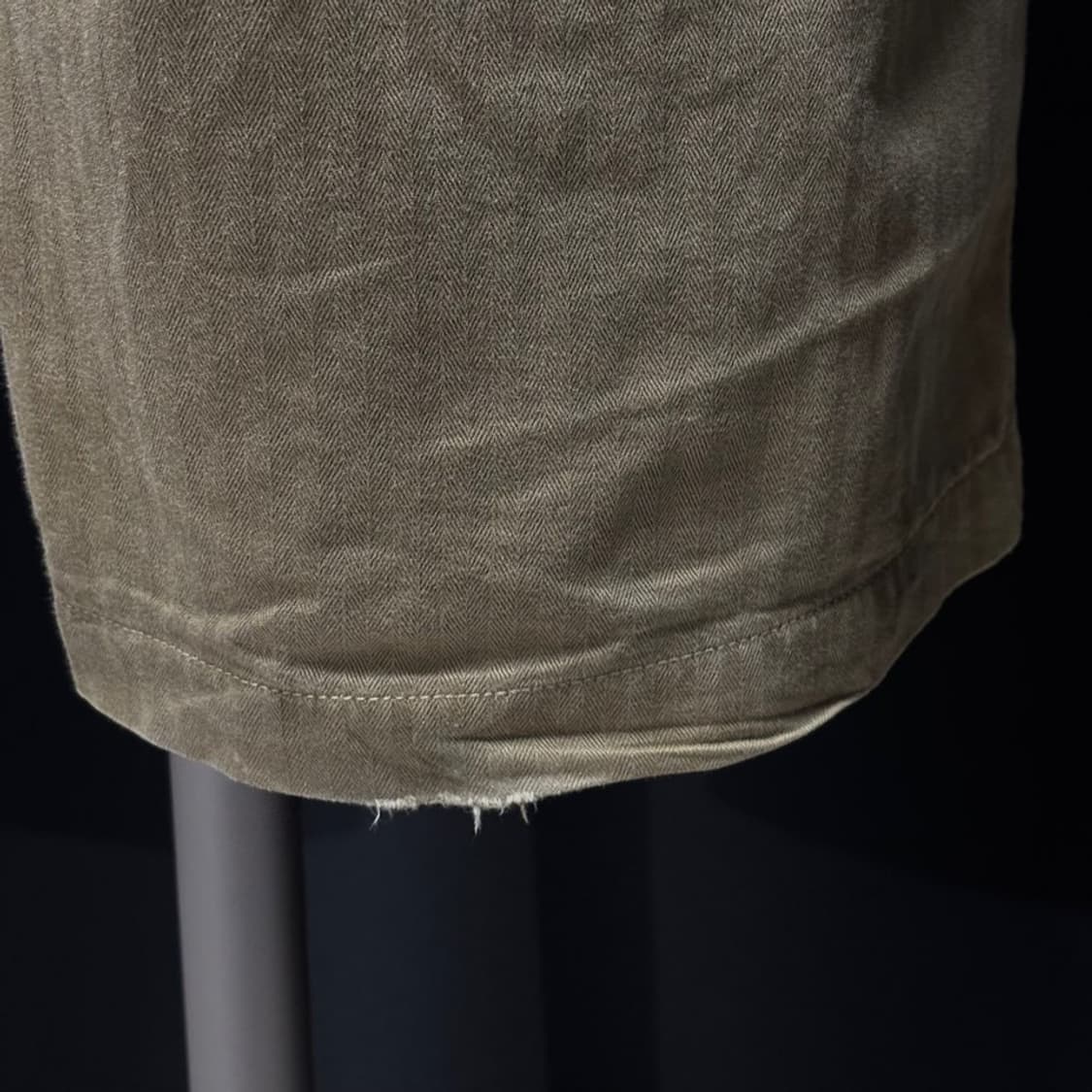 48) 아워레가시 마운트 카고 팬츠 올리브 헤링본 상품이미지5