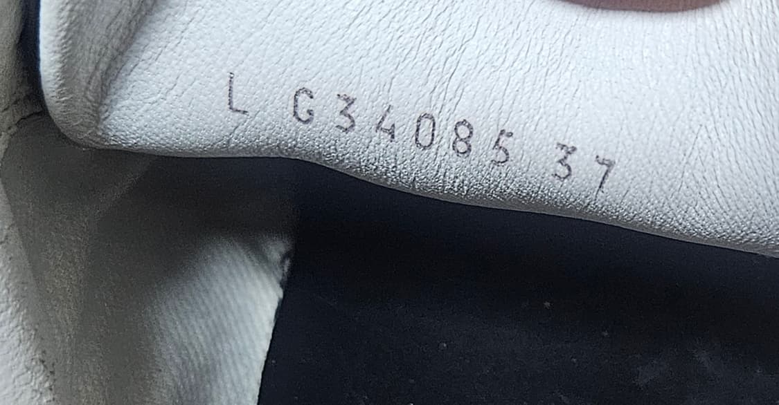 백화점판 샤넬 스니커즈 37 정품 상품이미지6