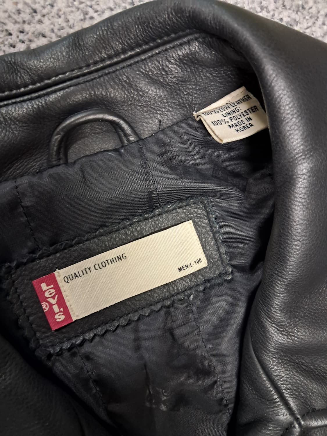 리바이스가죽자켓 상품이미지2