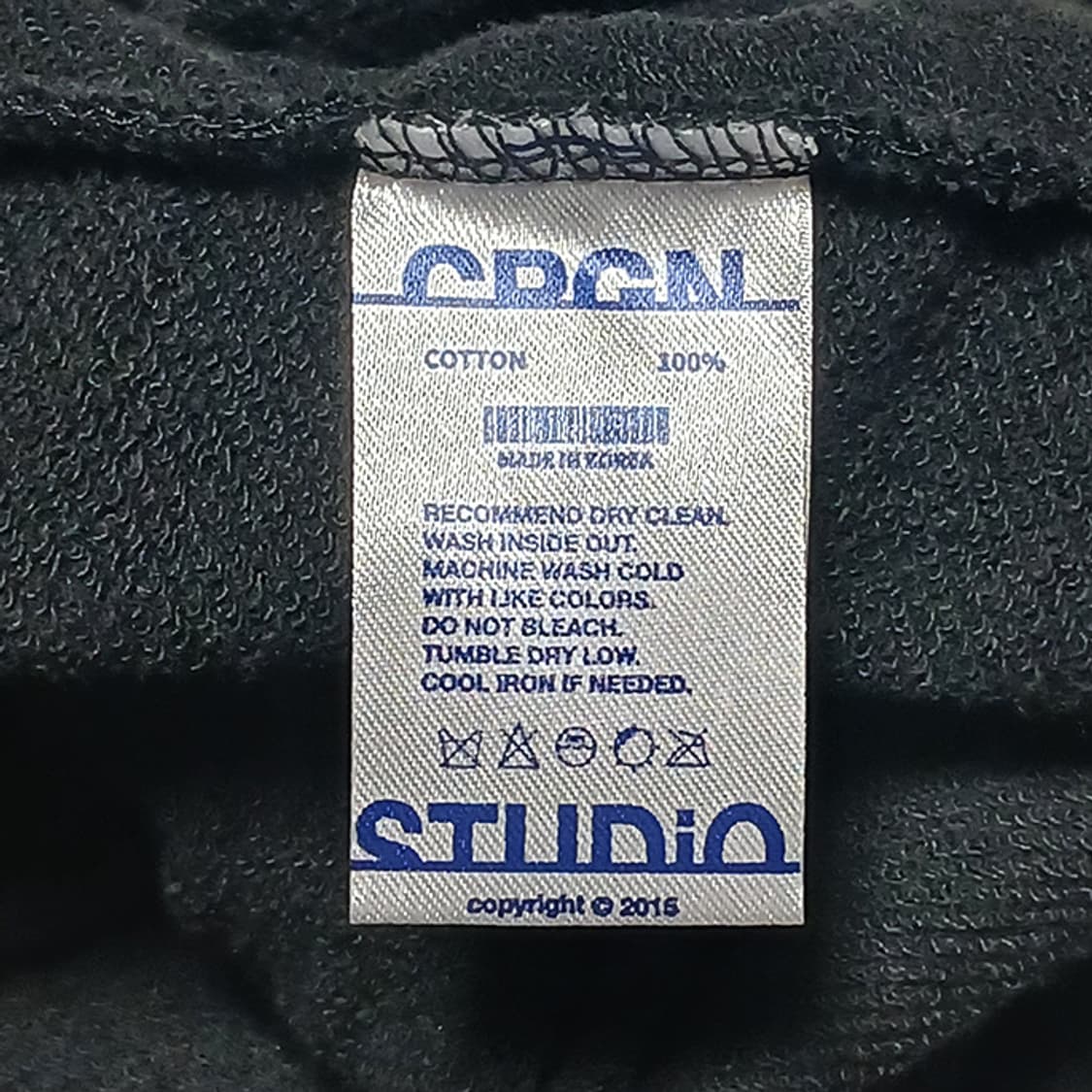 꼼파뇨 YOWL CAT 자수 후드티 새제품 L 상품이미지6