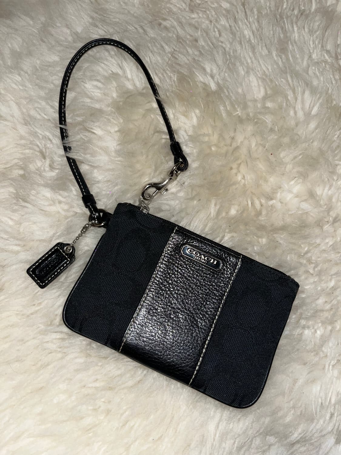 Coach Mini Black Wallet 상품이미지2