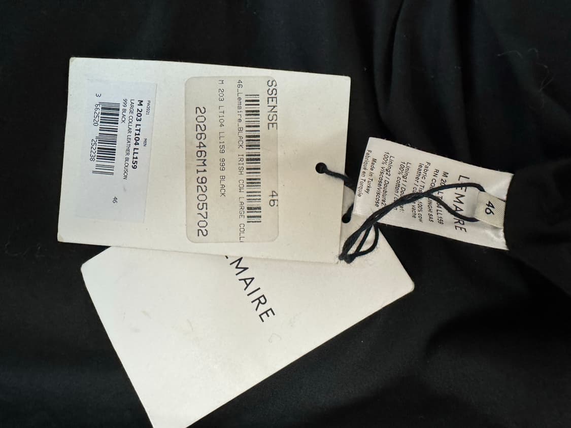 르메르 카우레더 블루종  상품이미지3