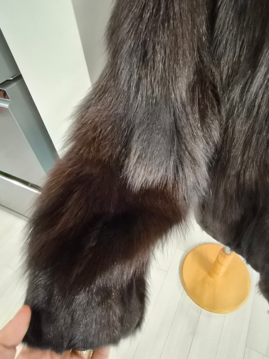 SAGA FOX(사가폭스) 천연 폭스 퍼 자켓 (다크 브라운/상태 최상) 상품이미지5